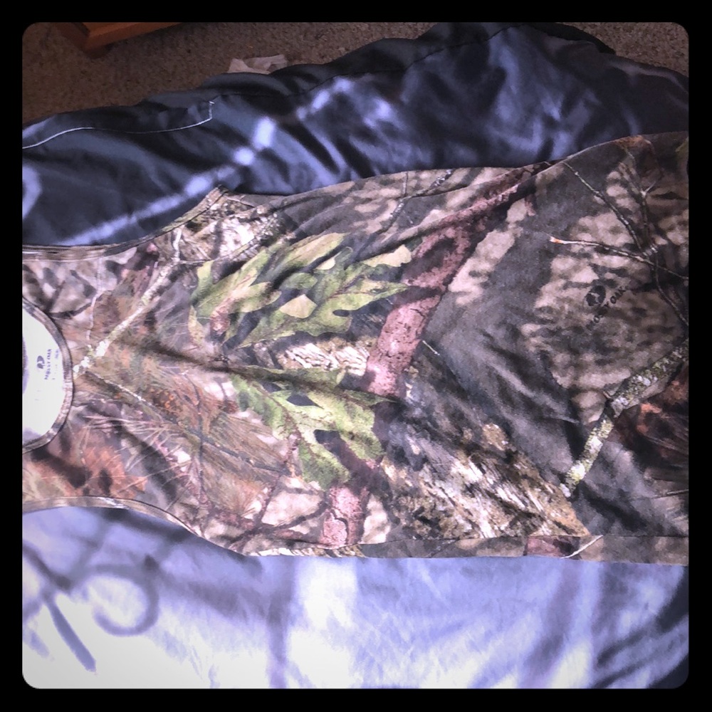 Camouflage tank top